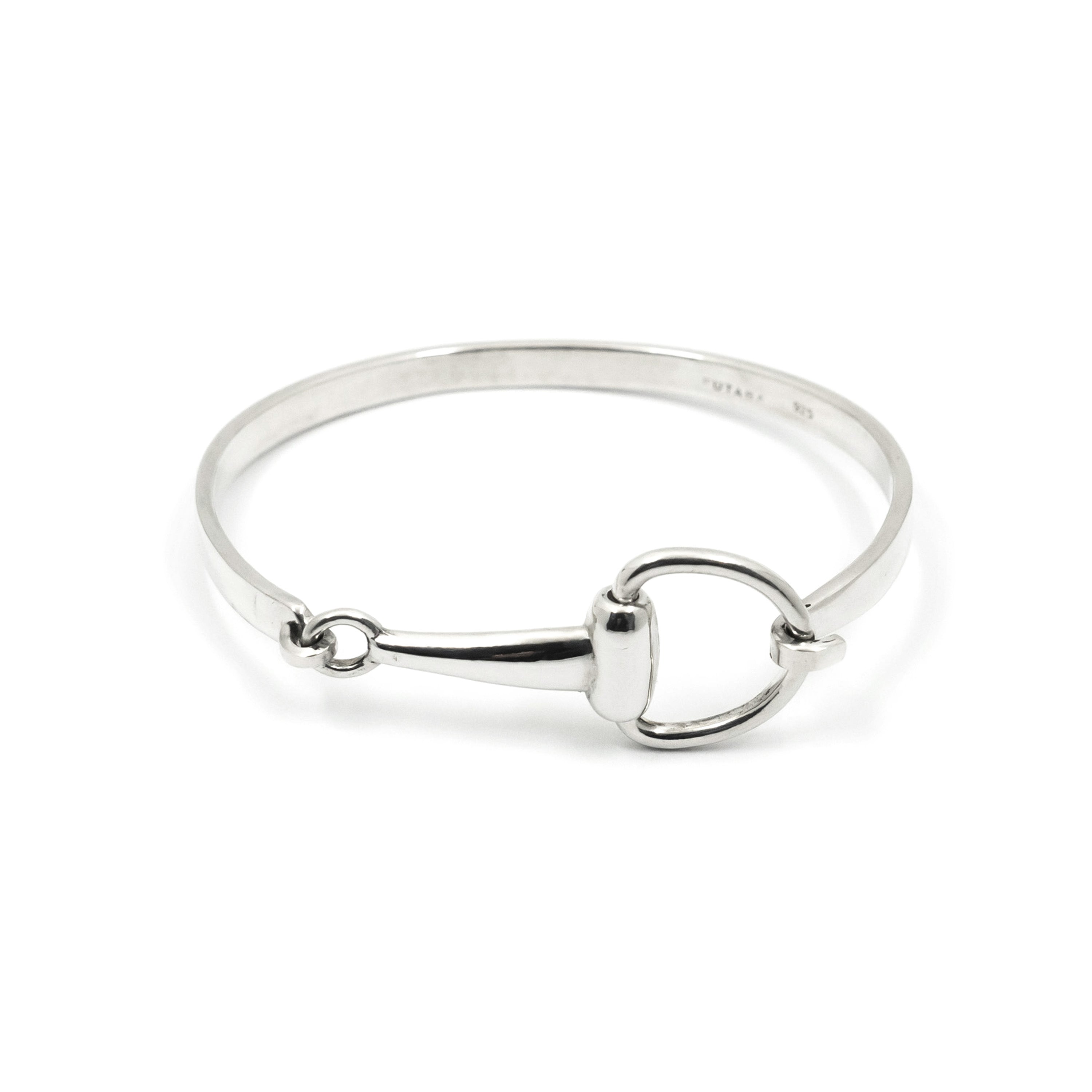 HiHo Silver Classic Sterling Silver Snaffle Bracelet