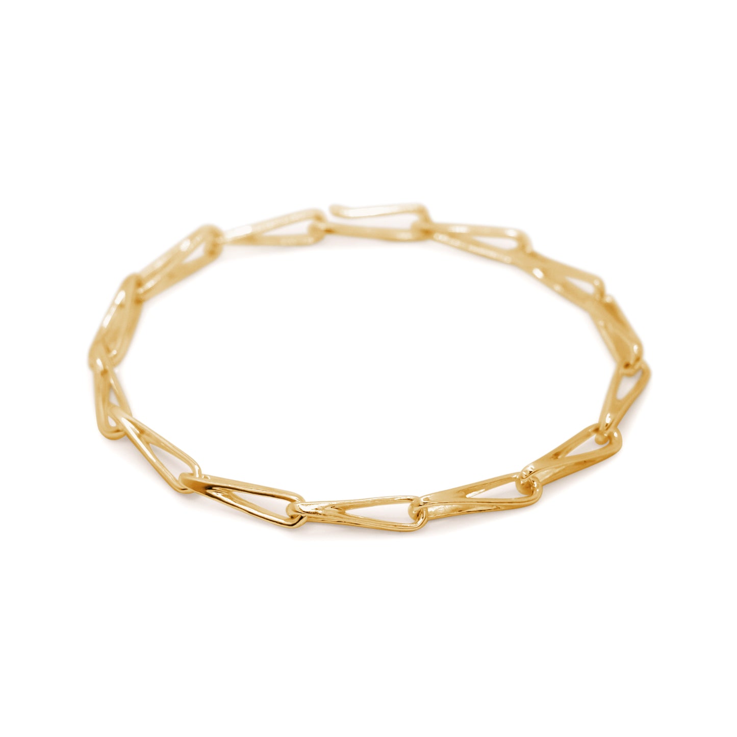 Sasha Link Chain Bracelet Light - 14k yellow gold