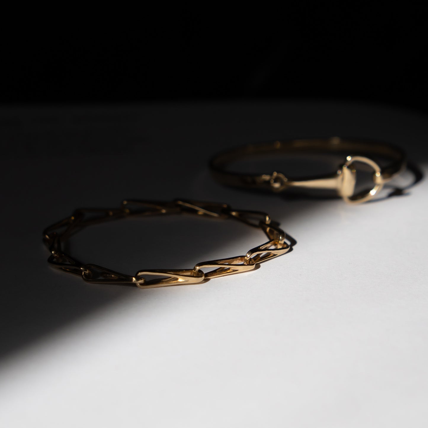 Sasha Link Chain Bracelet Light - 14k yellow gold