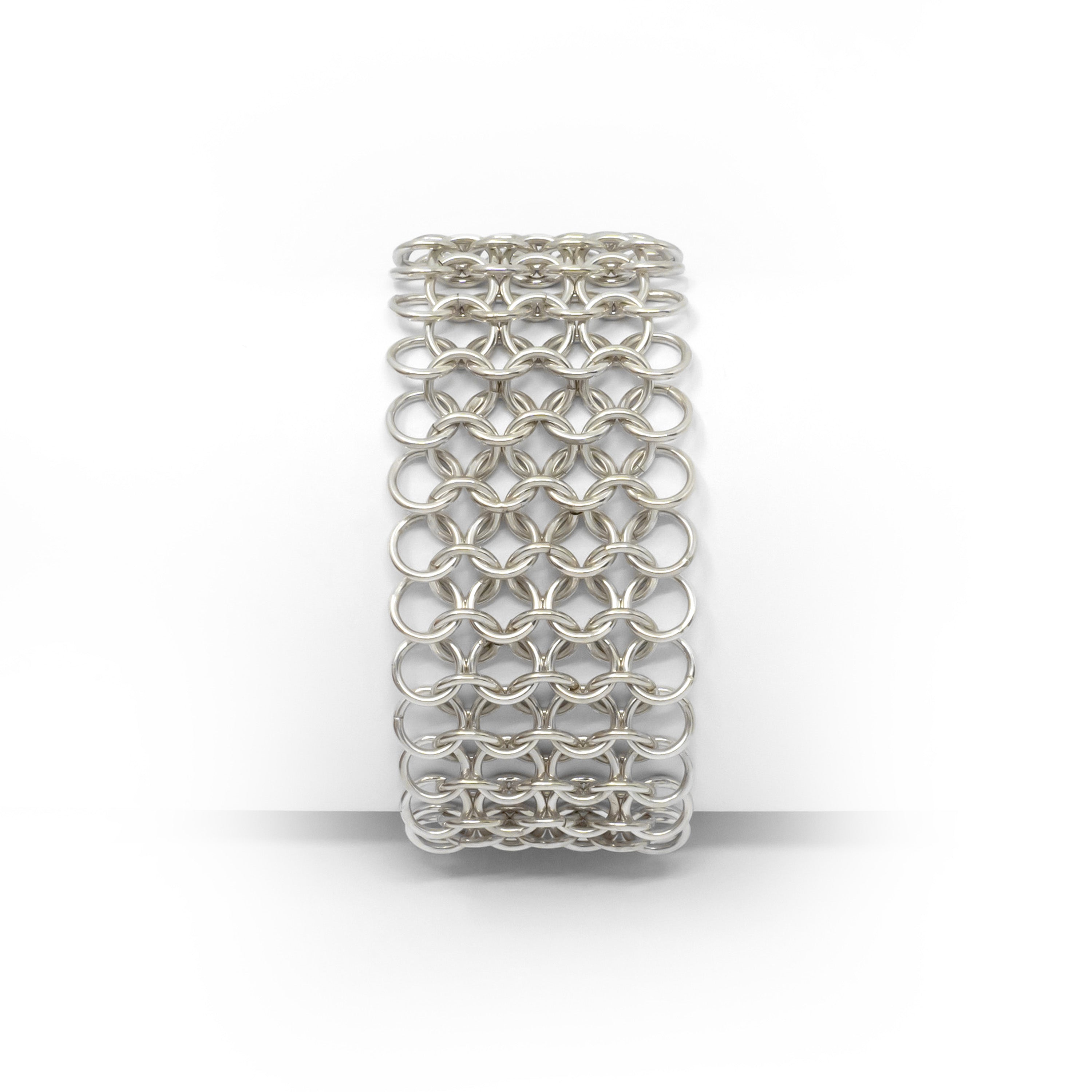 Guardian Chainmail Bracelet - Sterling Silver | Futaba Hayashi