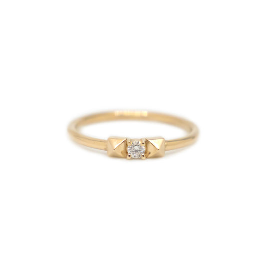 Debbie Dualis Ring - 14k yellow gold