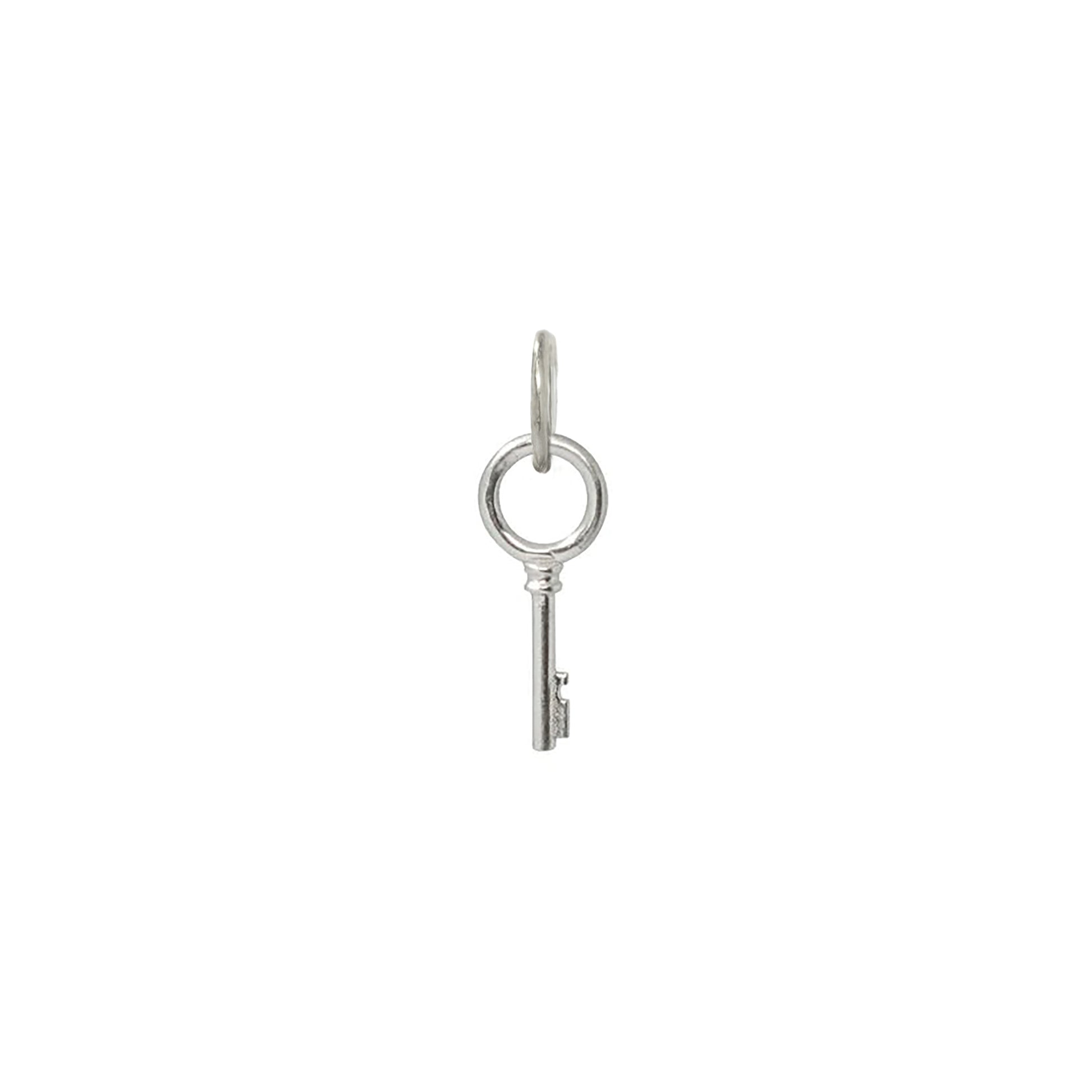 Circle Key (Charm Only) - Sterling Silver - Futaba Hayashi