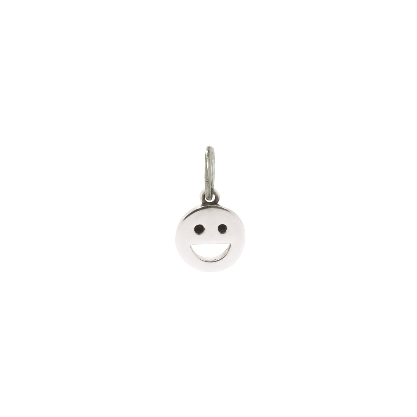 Happy Face Pendant(Charm Only) - Sterling Silver - Futaba Hayashi