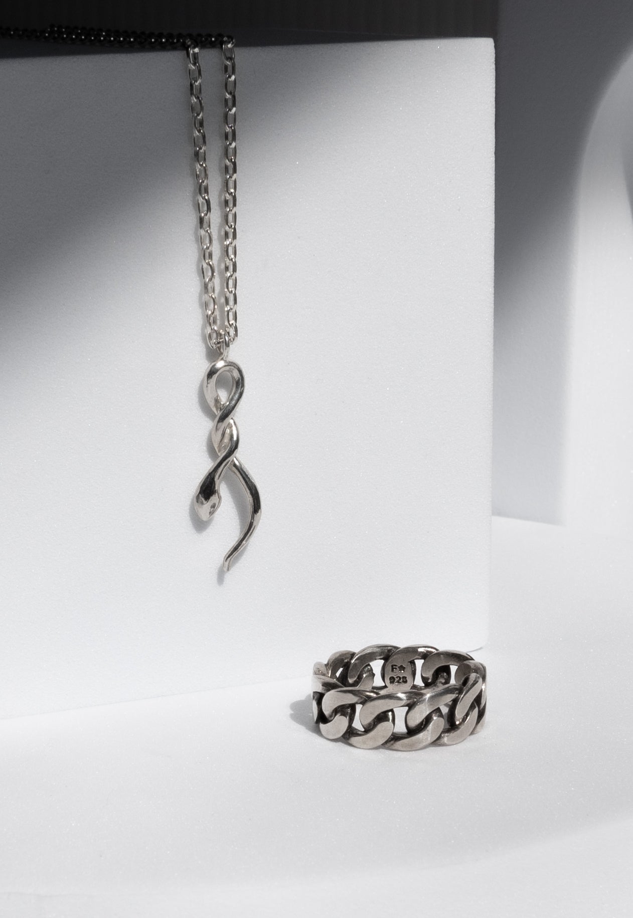 Snake Necklace - Sterling Silver - Futaba Hayashi