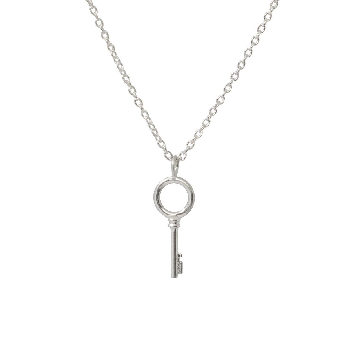 Circle Key Necklace - Sterling Silver - Futaba Hayashi