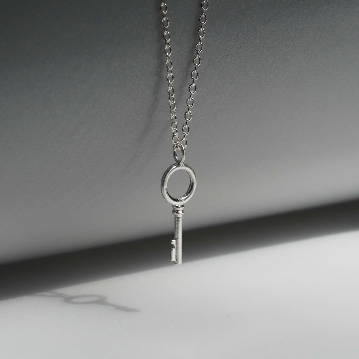 Circle Key Necklace - Sterling Silver - Futaba Hayashi