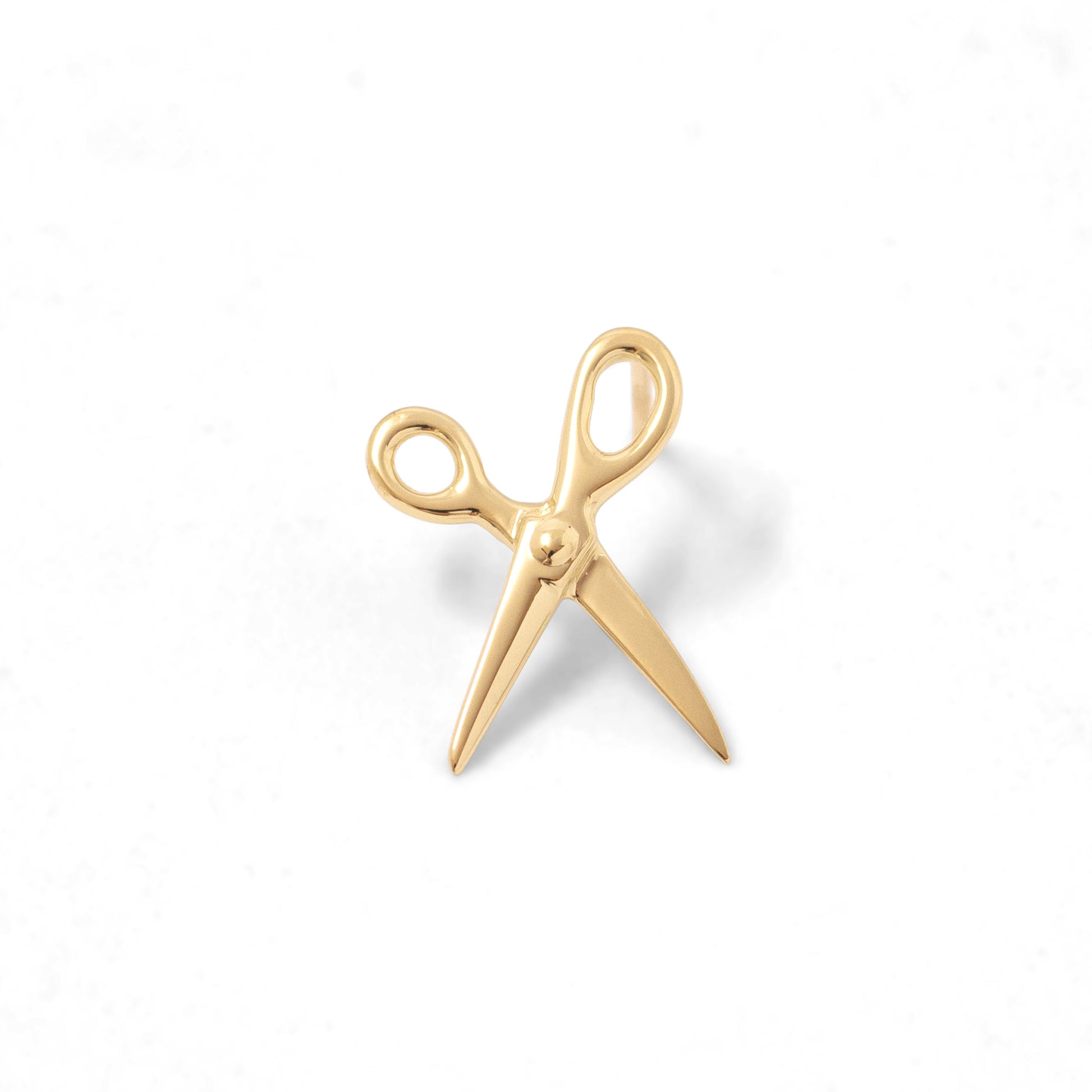 Scissor Earring 14K Yellow Gold - Futaba Hayashi