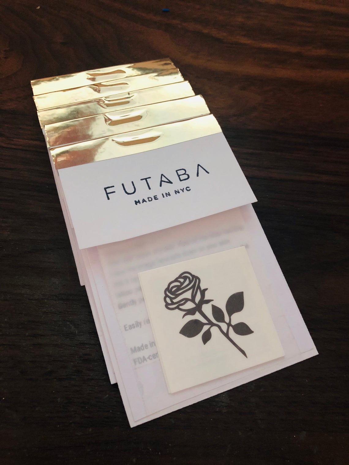 Rose - Temporary Tattoo - Futaba Hayashi