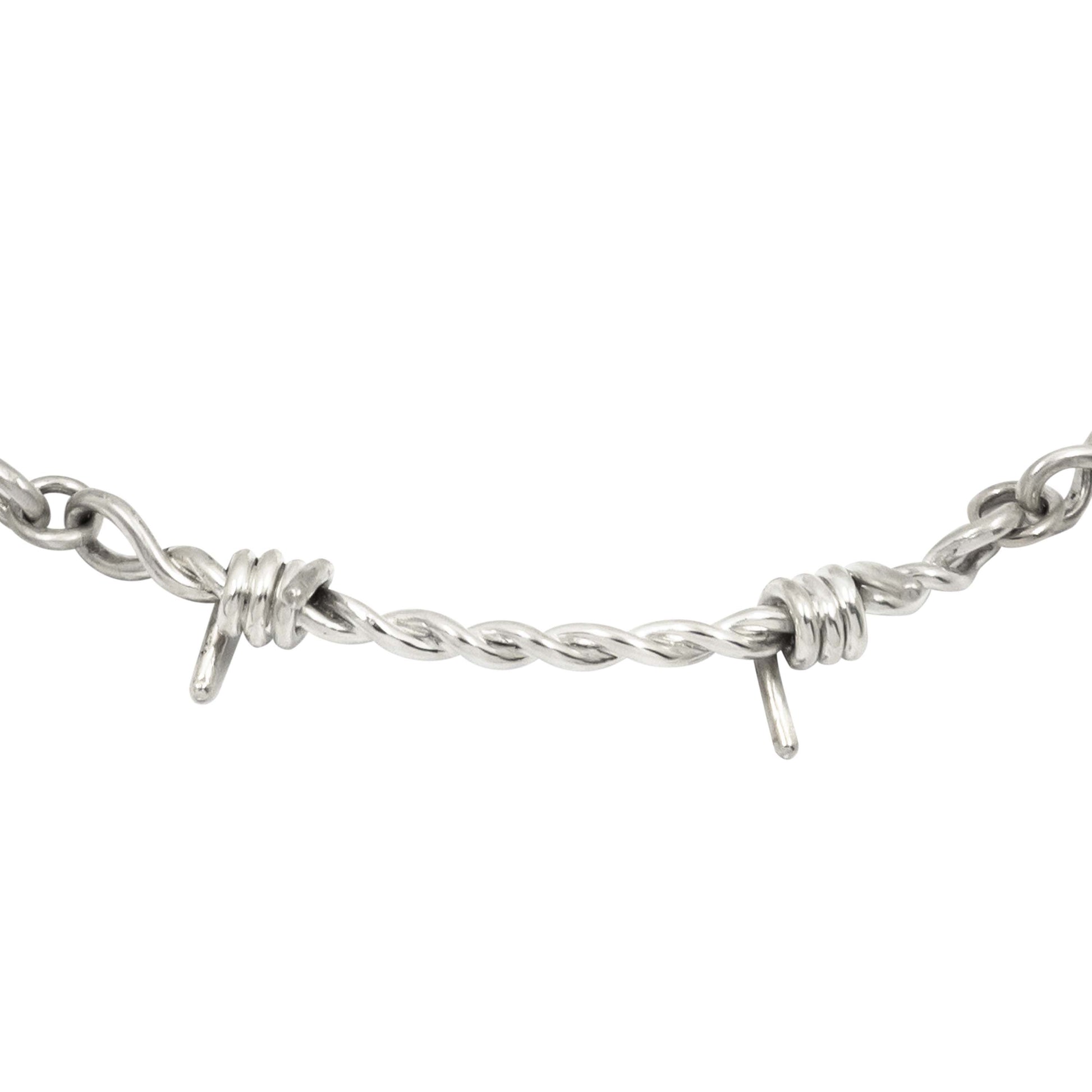 Barbed Wire Choker in Sterling Silver - Futaba Hayashi