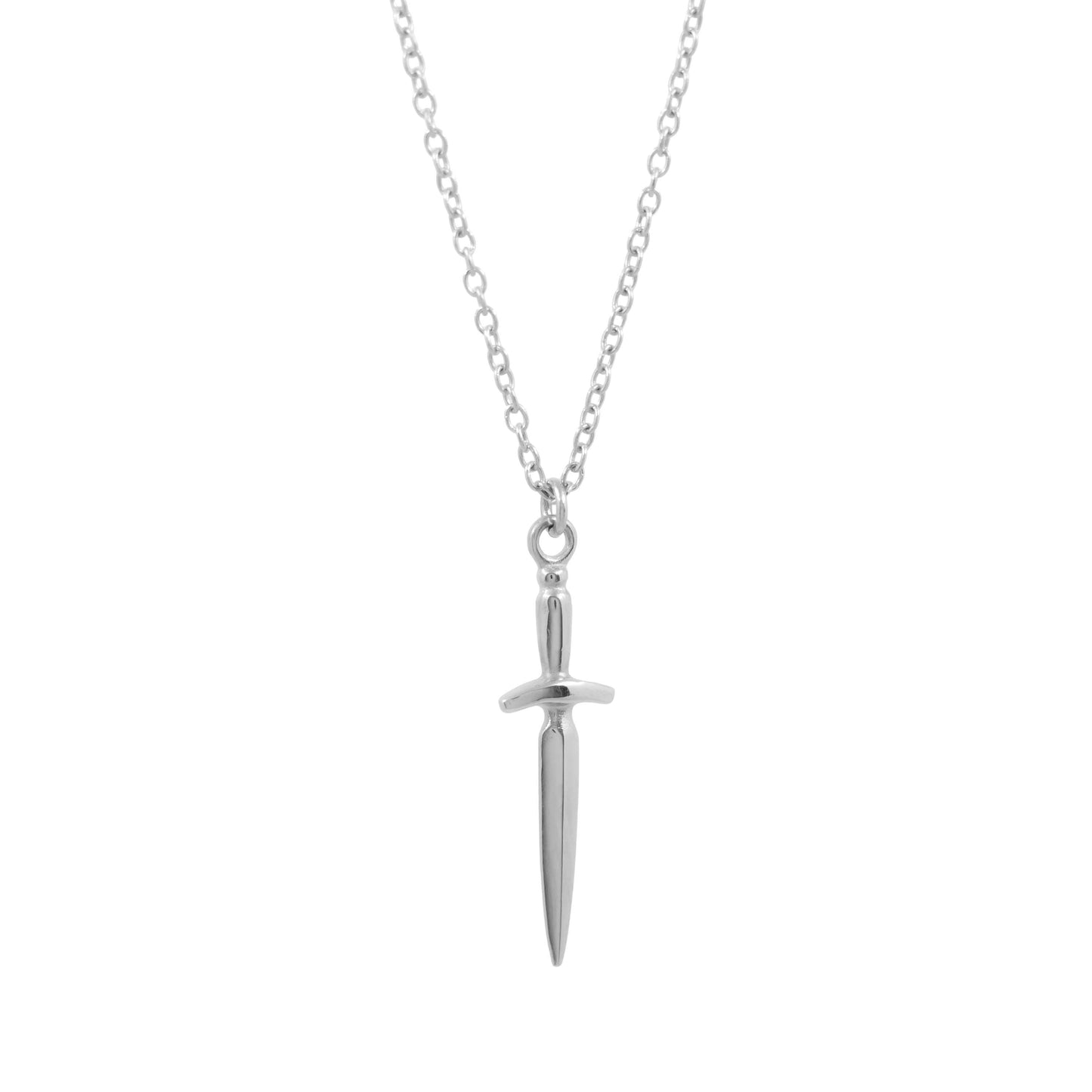 Small Dagger Necklace in Sterling Silver - Futaba Hayashi